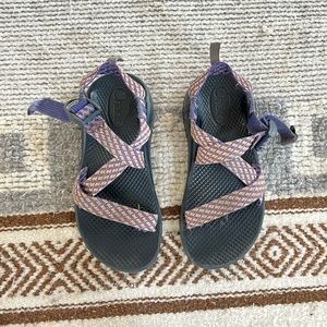 Chaco kids purple sandals